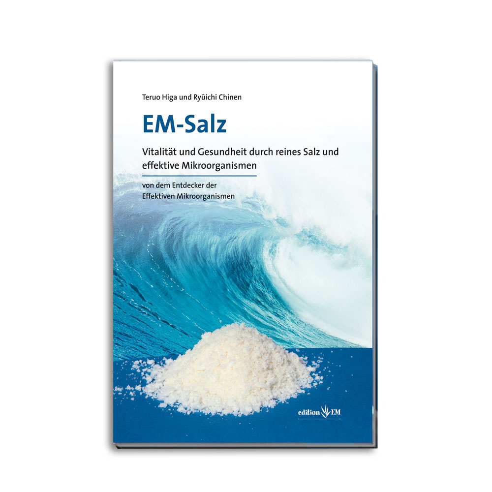 In diesem Buch erläutern Prof. Dr. Teruo Higa und Ryuichi Chinen die Einsatzmöglichkeiten des EM-Salzes  in der menschlichen Ernährung.